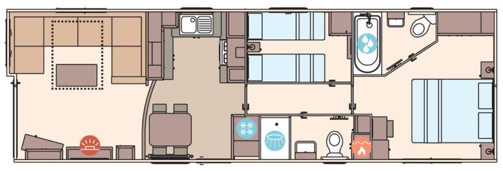Tattershall Lakes 6 Berth With Bath エクステリア 写真